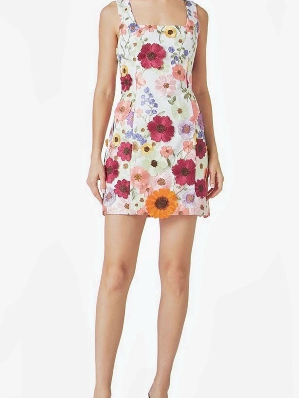 Floral Mini Dress XS NWT